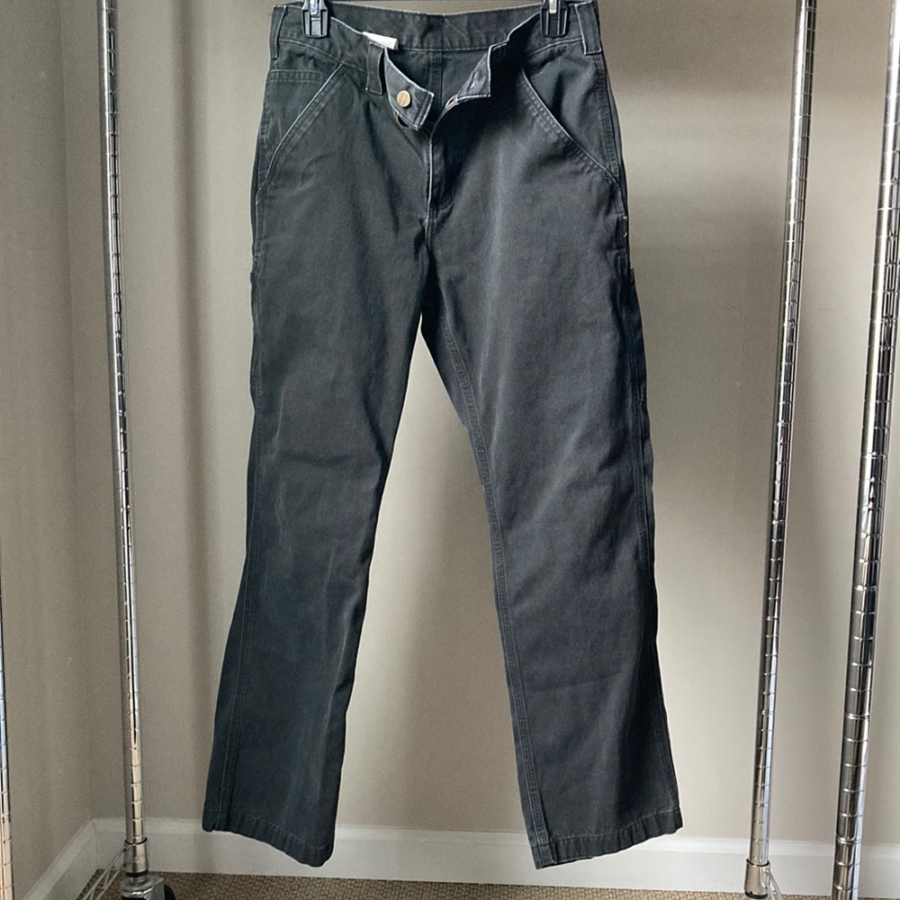 Carhartt 100% Cotton washed twill dungaree - black mens 30 x 30